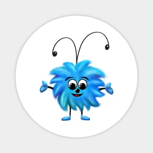 Biz the Fluff Bug Magnet